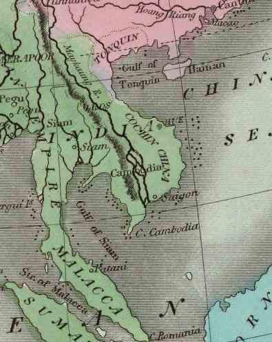 1835 -David H. BURR : Asia