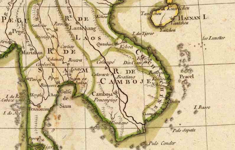 1791 - Rigobert BONNE : Les Indes orientales et leur archipel