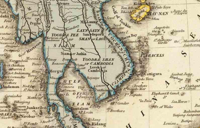 1808 - William FADEN : Asia