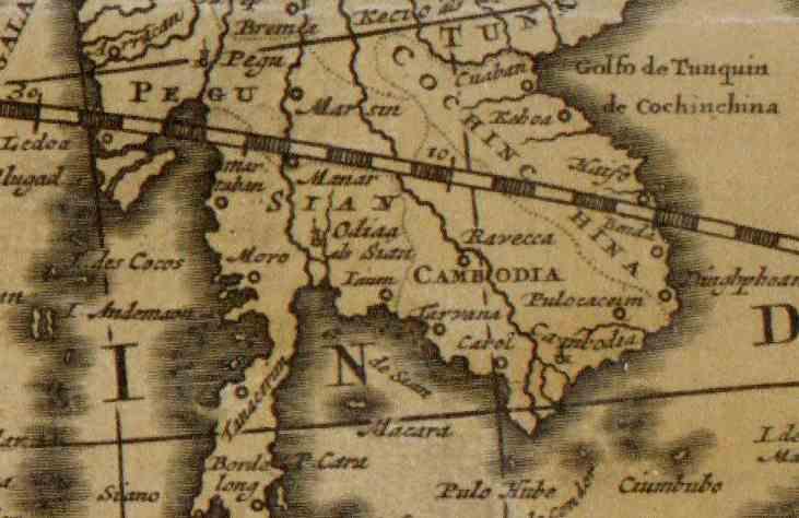 1725 - Frederic de WITT : Nova totius terrarum orbis fabula