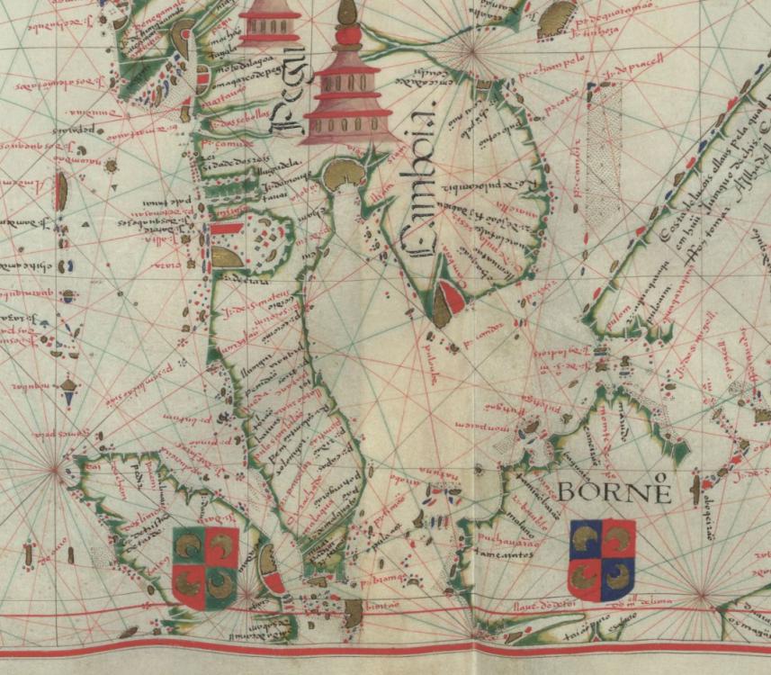1576 - Fernão Vaz Dourad : Atlas